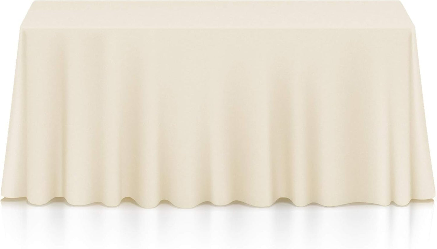 Premium 90in x 132in Tablecloths for Weddings and Banquets
