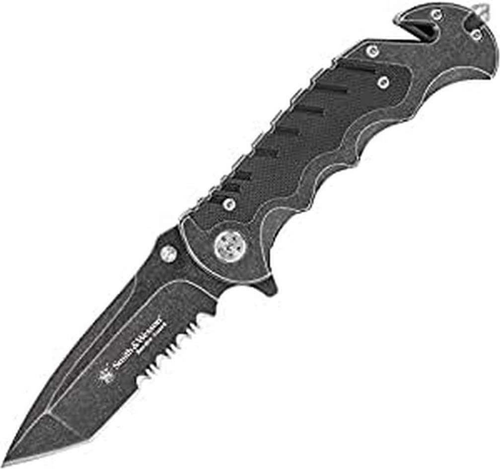 Smith & Wesson High Carbon Keychain Knife - Ultimate EDC!