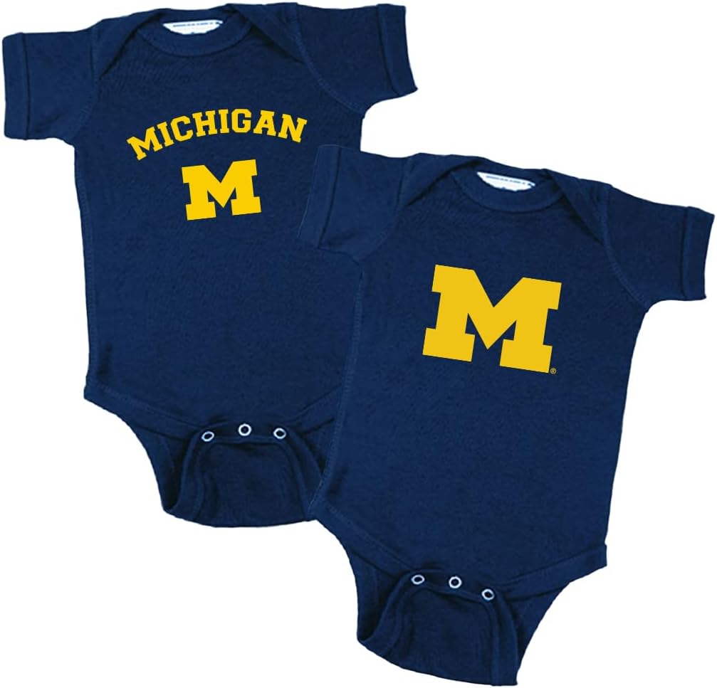 Two Feet Ahead Baby Bodysuit 2 Pack for Newborns and Infants
