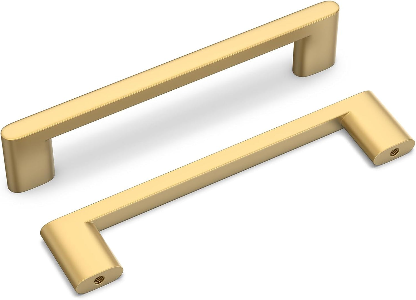 25 Pack Matte Gold Cabinet Pulls for Kitchen and Dresser Use