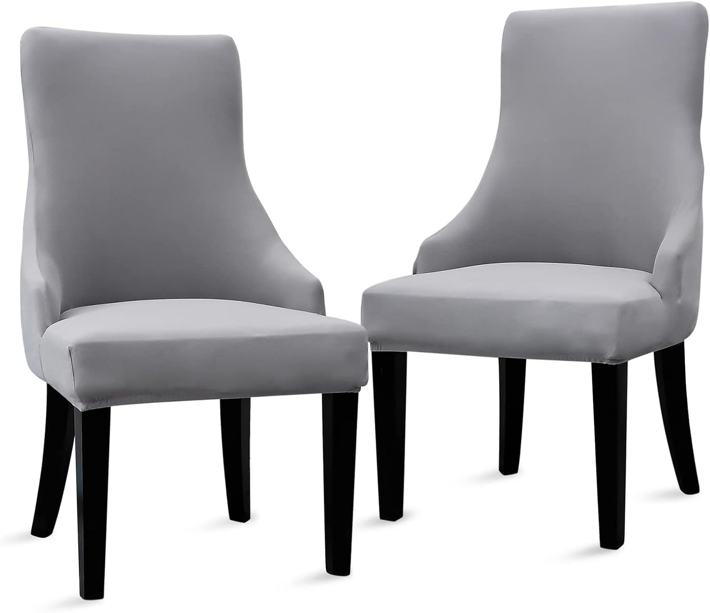 Liykimt Stretch Wingback Side Chair Slipcover for Dining Room
