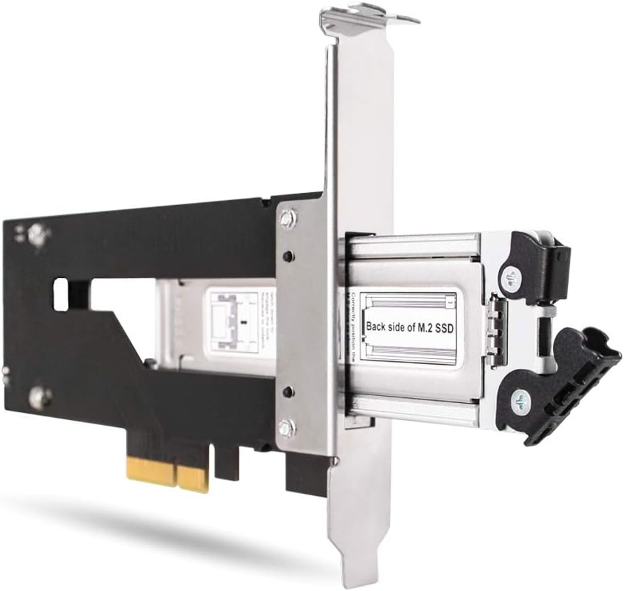 ICY DOCK M.2 NVMe SSD to PCIe Mobile Rack Adapter Card Review