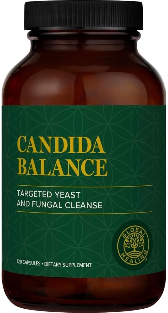 Global Healing Candida Cleanse Supplement for Gut Health Support