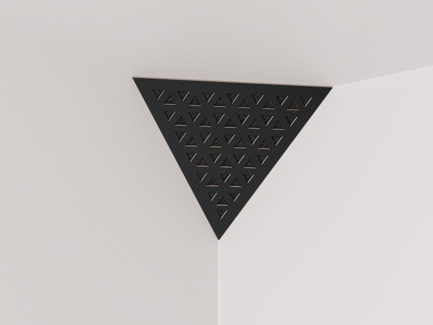 Sound Absorption-Diffuse Ceiling Corner Bass Trap for Studios