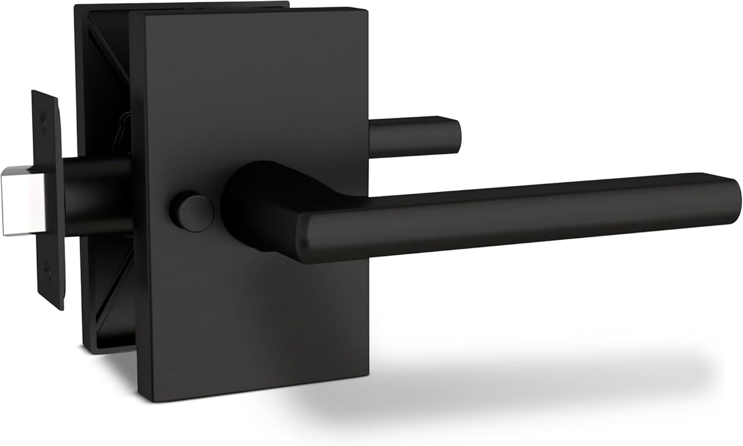 Mega Handles Glamor Privacy Door Handle Set for Hallway & Bathroom