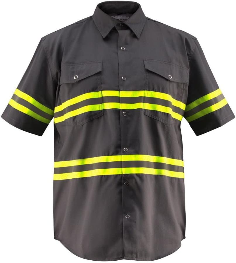 Premium High Visibility Safety Shirt - Half Sleeve for Comfort