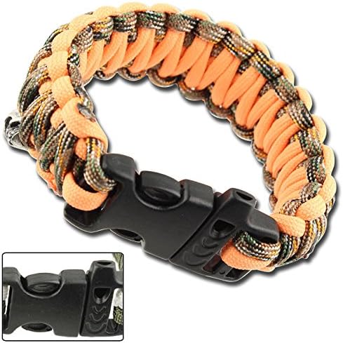 Skullz Survival Whistle Bracelet - Variant Colors