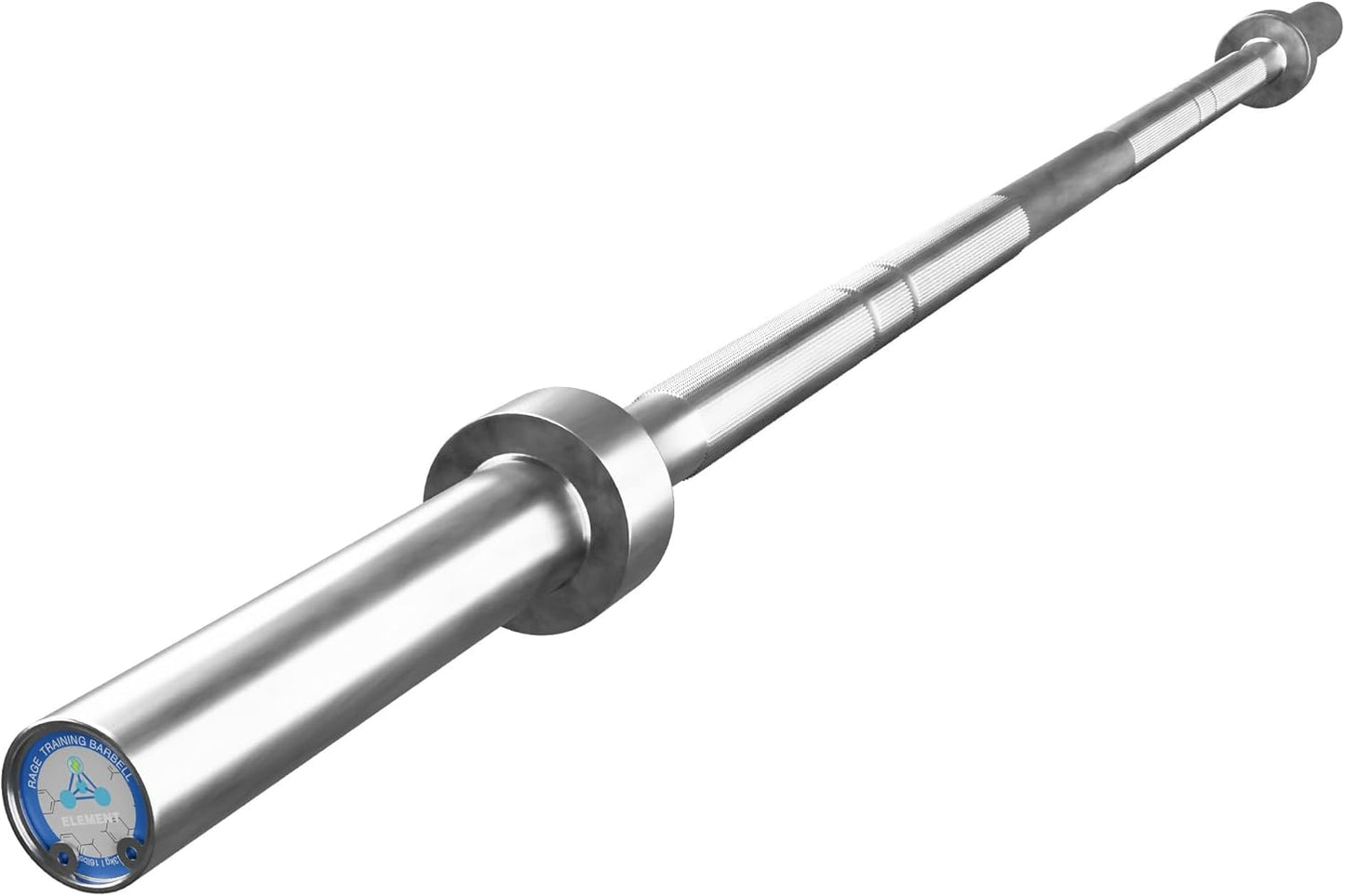 Rage Fitness Olympic Training Barbell for Home Gym Workouts