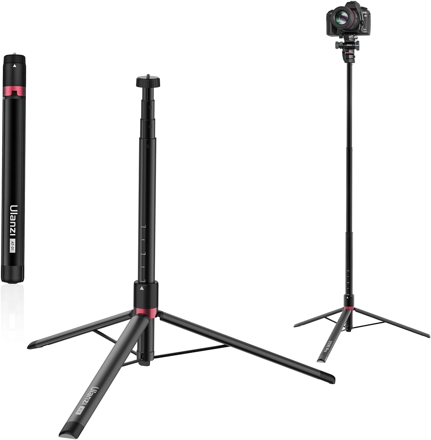 ULANZI AT-01 Extendable Light Stand Tripod for Vloggers