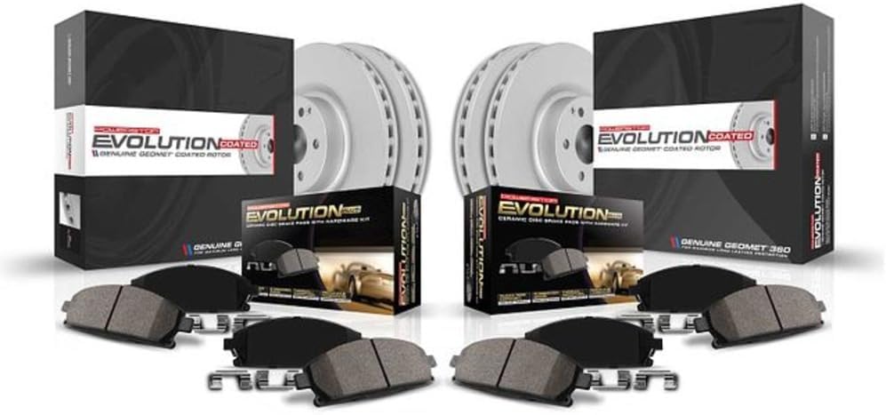 Power Stop CRK6560 Z17 Evolution Brake Pads & Rotors Kit