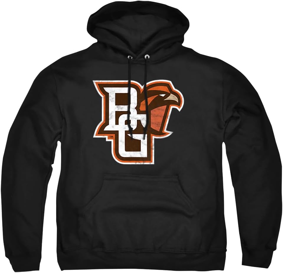 Official Collegiate Distressed Logo Hoodie for Everyday Wear