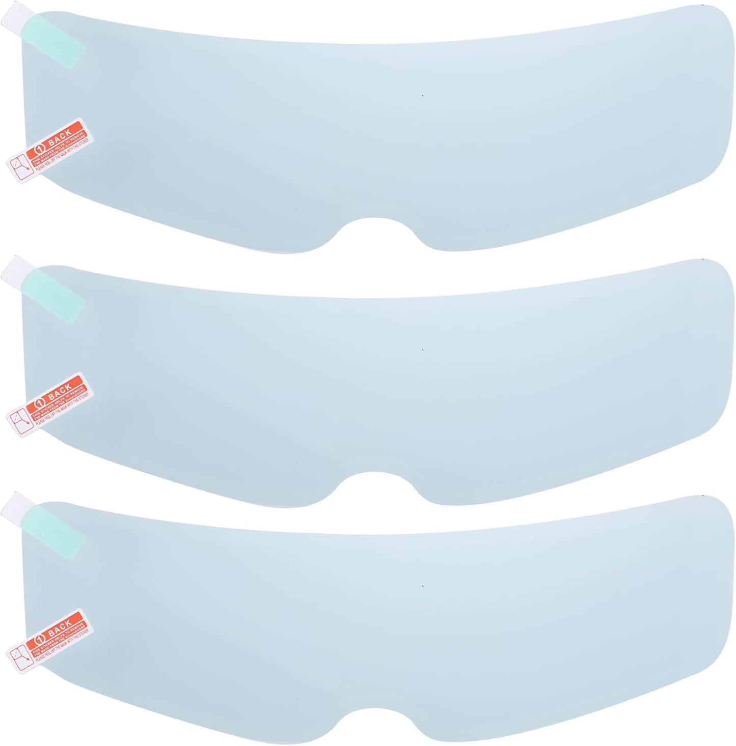 X AUTOHAUX Motorcycle Helmet Anti-Fog Film Set | Durable Nano Coating | Clear Vision