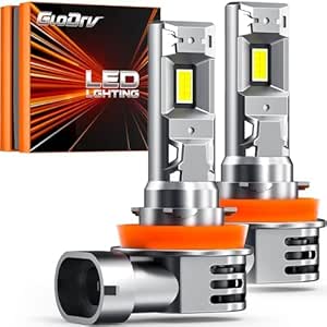 GloDrv 2024 Upgrade H11 Led Bulbs for Super Bright Driving
