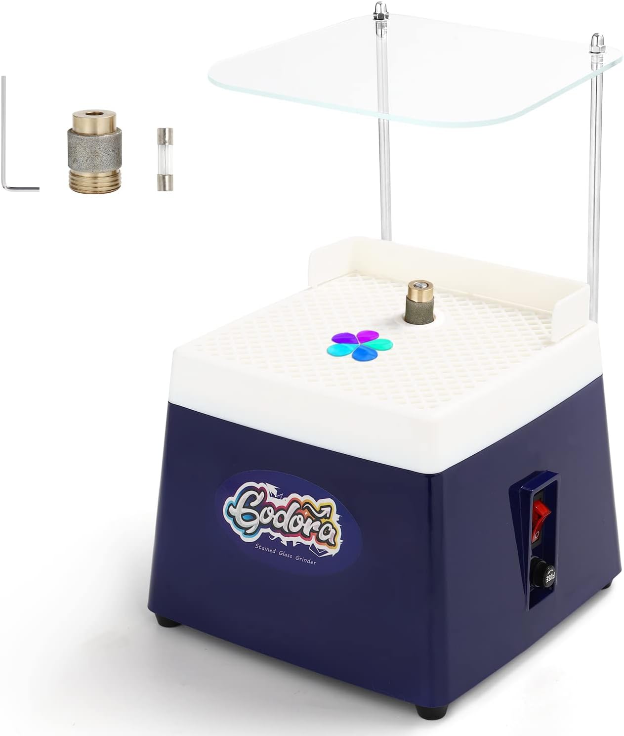 Godora Stained Glass Grinder for DIY Arts and Decoration Projects