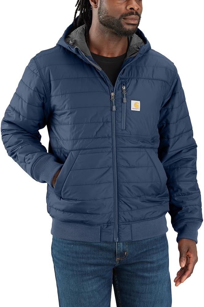 Carhartt Men's Rain Defender Lightweight Insulated Hooded Jacket