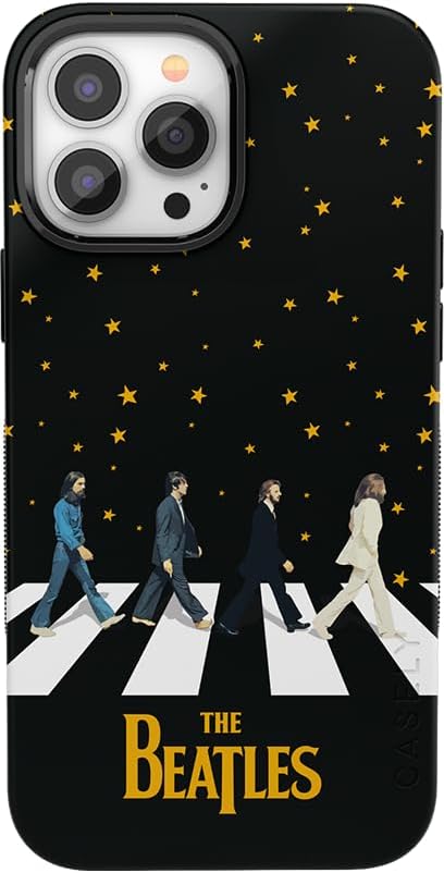 Casely iPhone 13 Pro Max Case with Beatles Night Walk Design