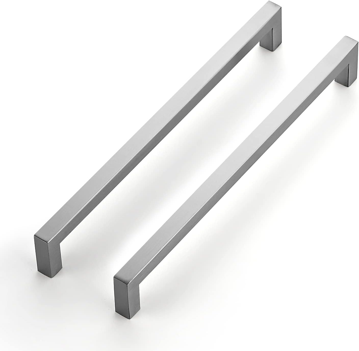 Ravinte 10 Pack Square Bar Kitchen Cabinet Handles for Modern Homes