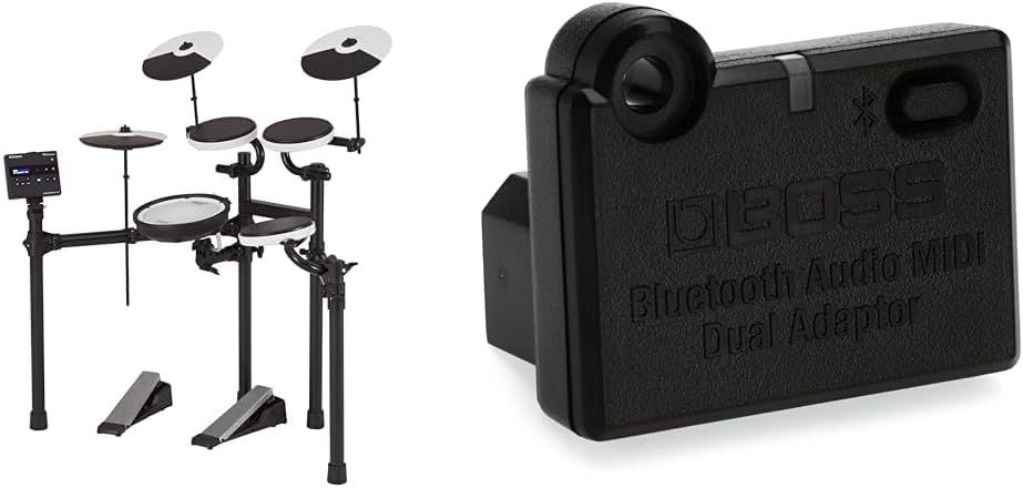 Roland Electronic Drum Set TD-02KV with Bluetooth MIDI Adapter