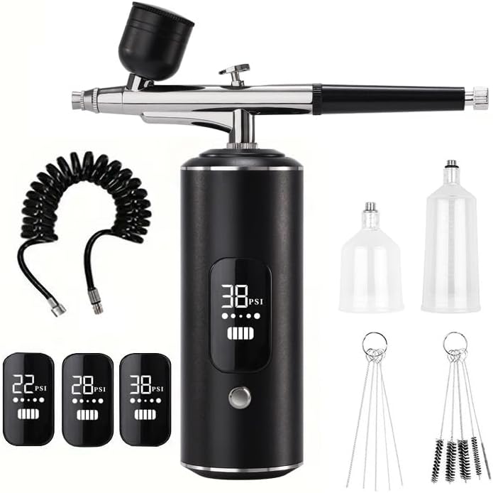 Rechargeable Airbrush Kit - Cordless Nail Styler