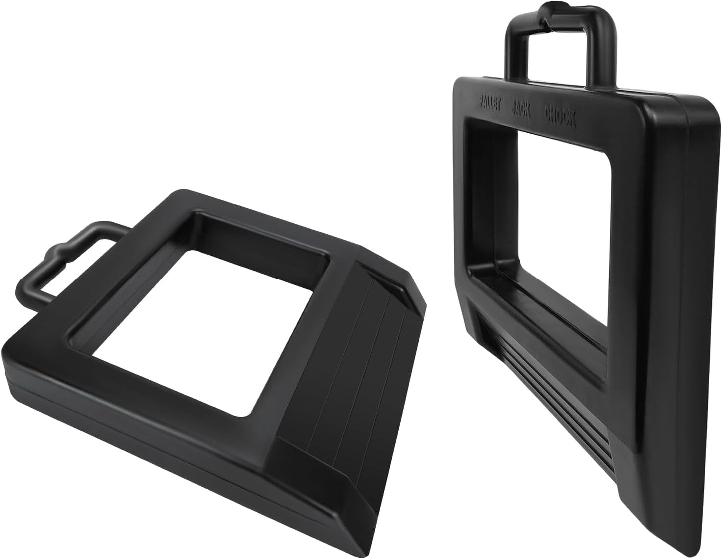 Heavy Duty Rubber Pallet Jack Chock for Safe Cargo Handling
