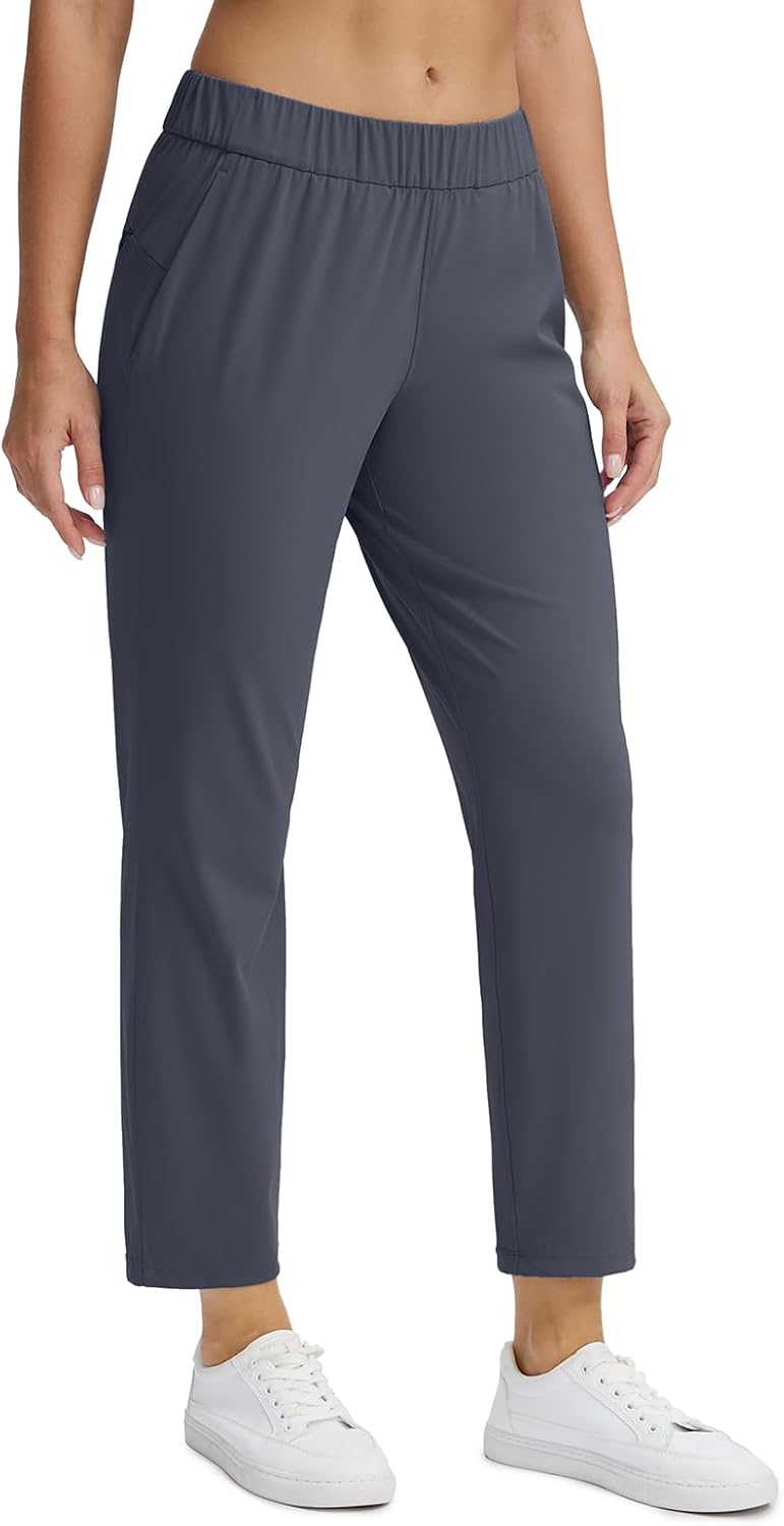 Seamaid Women's Golf Pants: Deep Pockets, Stretch Comfort