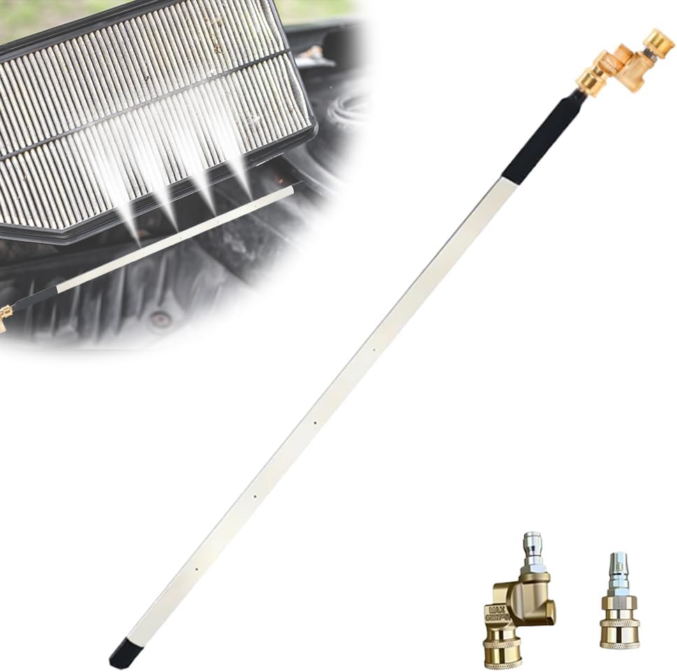 Efficient Radiator Cleaning Wand for Cars and Trucks - 2025 Model