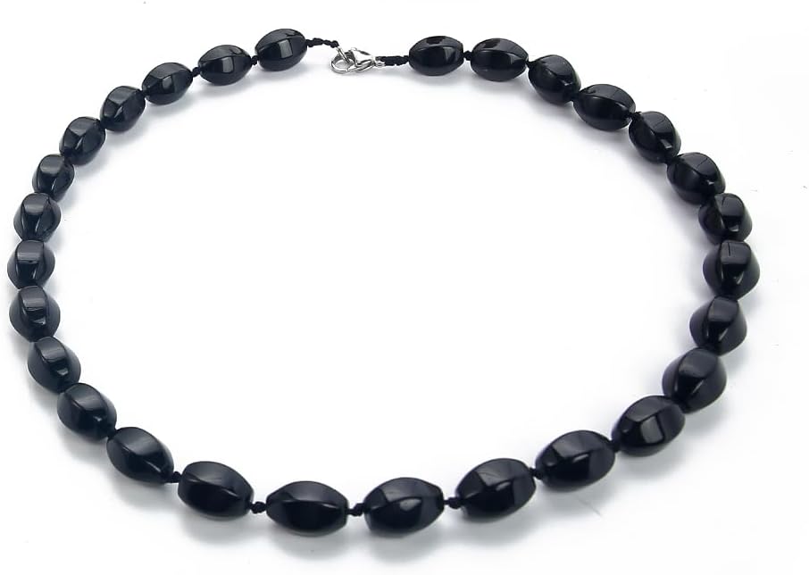 Women's Handmade Natural Gemstone Beaded Necklace for Her