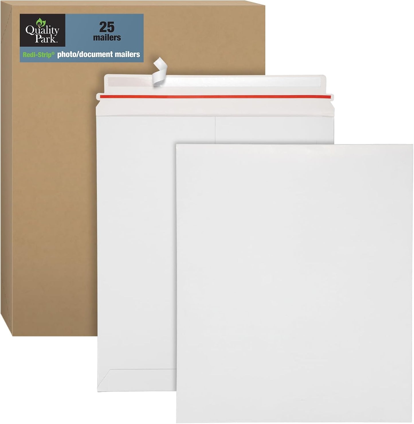 Quality Park Photo Document Mailer - Extra Rigid 12.75x15 Envelopes