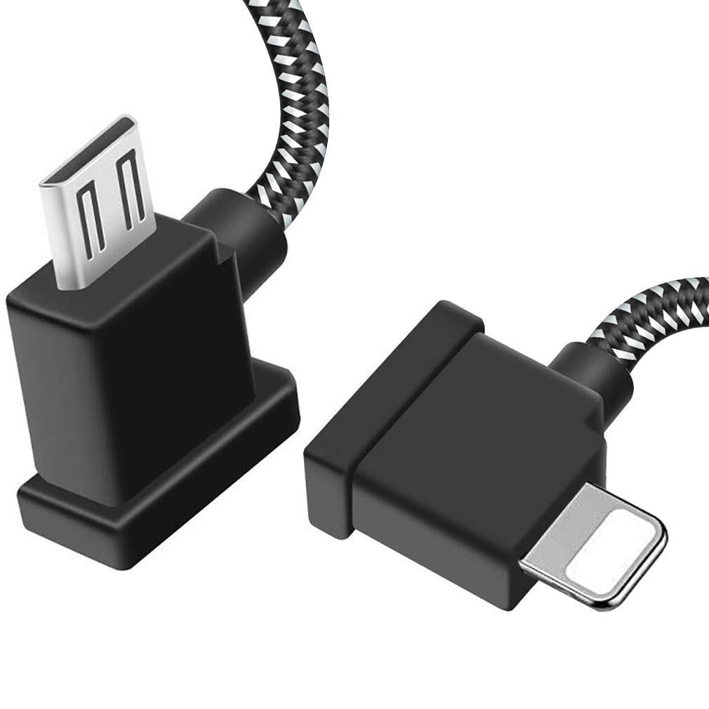 Seamless OTG Connection: USB Micro to iPhone Cable