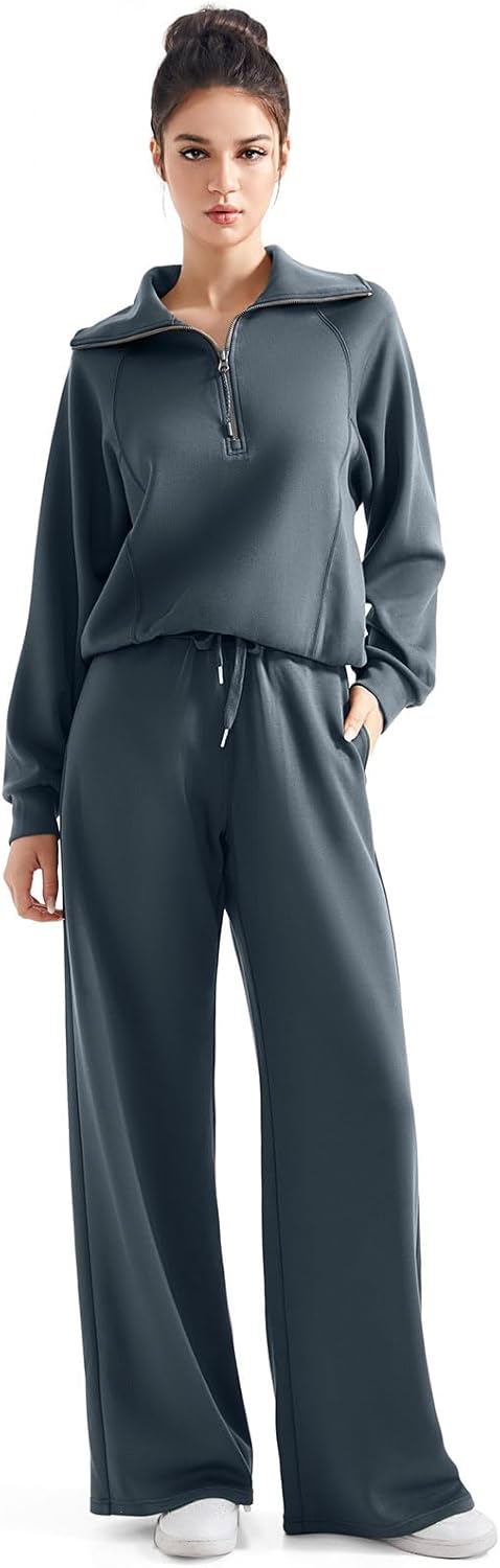 SUUKSESS Women 2 Piece Lounge Matching Set for Ultimate Comfort