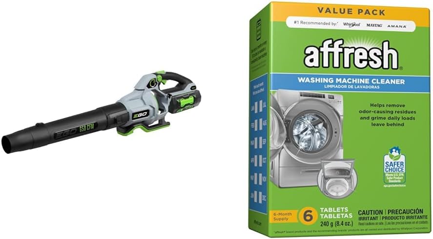 Powerful 650 CFM EGO Blower & Affresh Cleaner