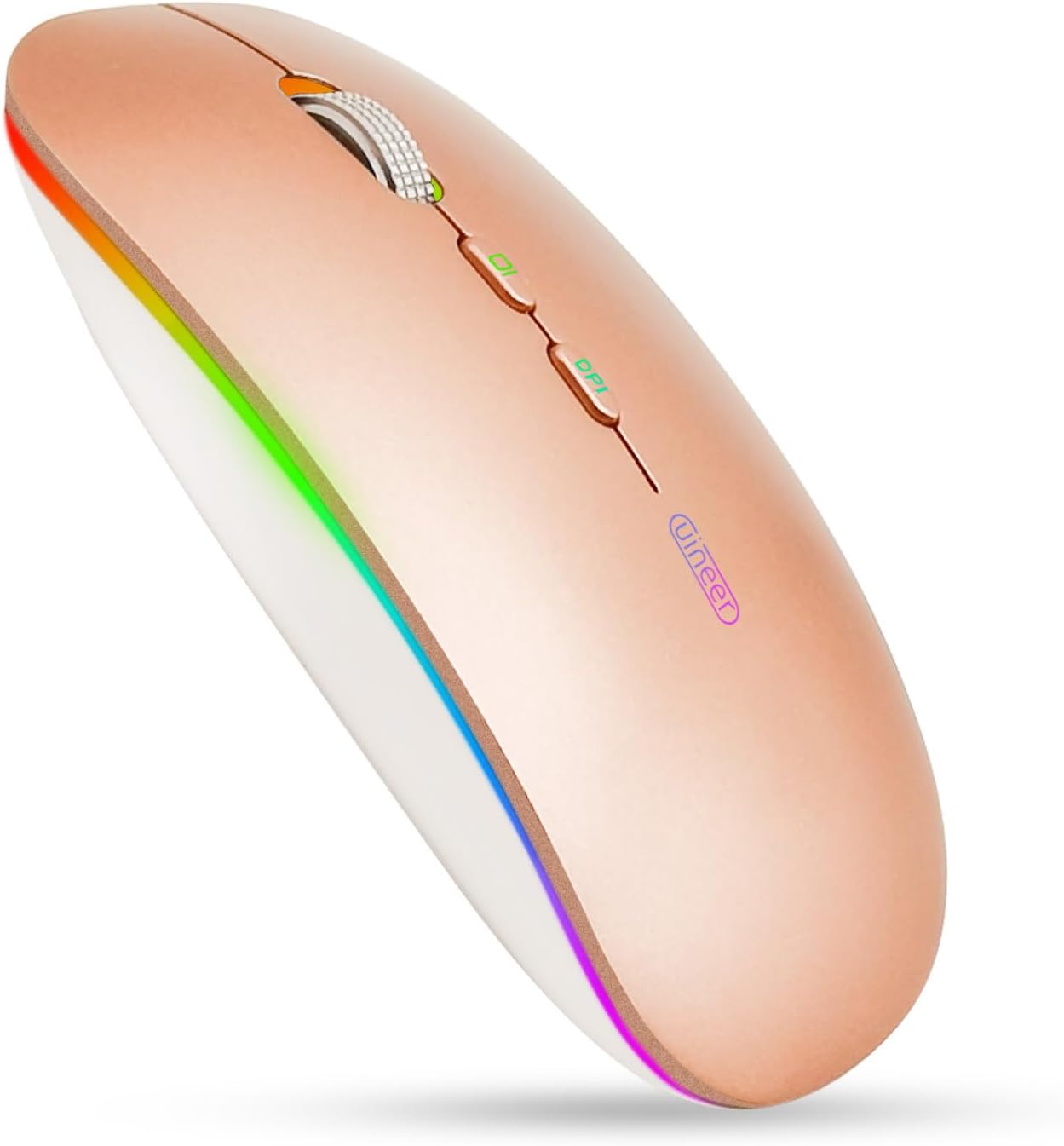 Silent Rechargeable Bluetooth Mouse by Uineer