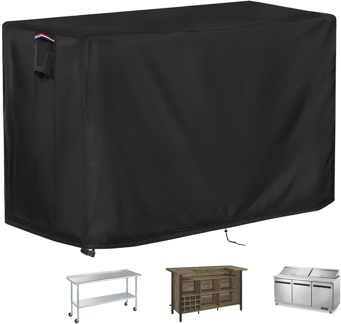 Outdoor Table Cover for Bar Height Patio Table - Waterproof