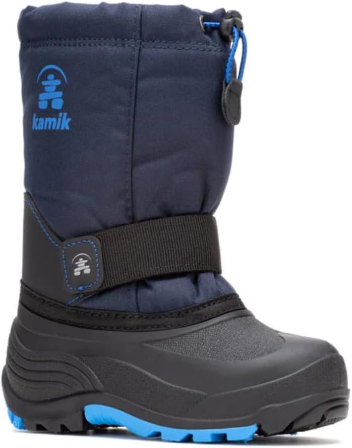 Kamik Rocket Insulated Snow Boots for Kids with Waterproof Upper
