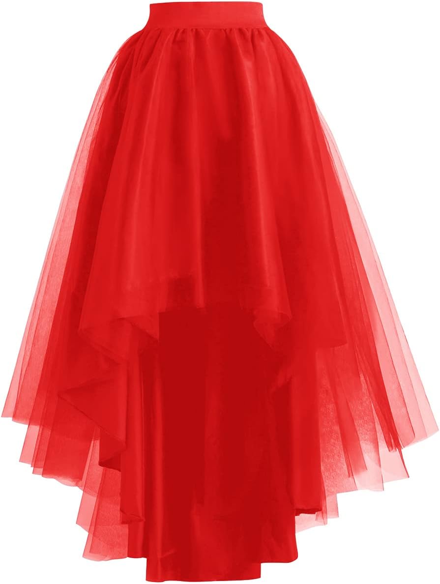 High Low Tulle Skirt for Women - Perfect for Any Occasion