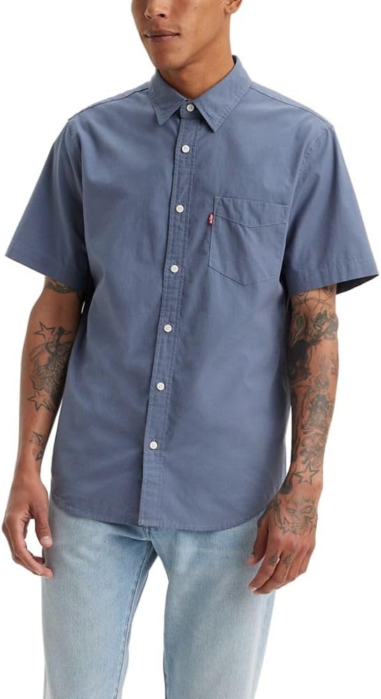 Levi's Men's Classic 1 Pocket Short Sleeve Button Up Shirt Review