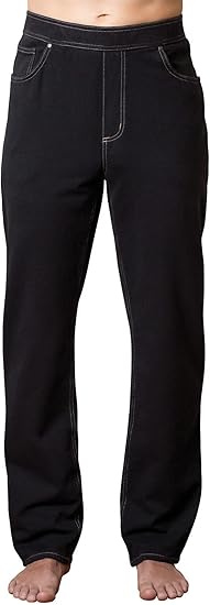 PajamaJeans Mens Jeans - Comfortable Elastic Waist Pants for Men
