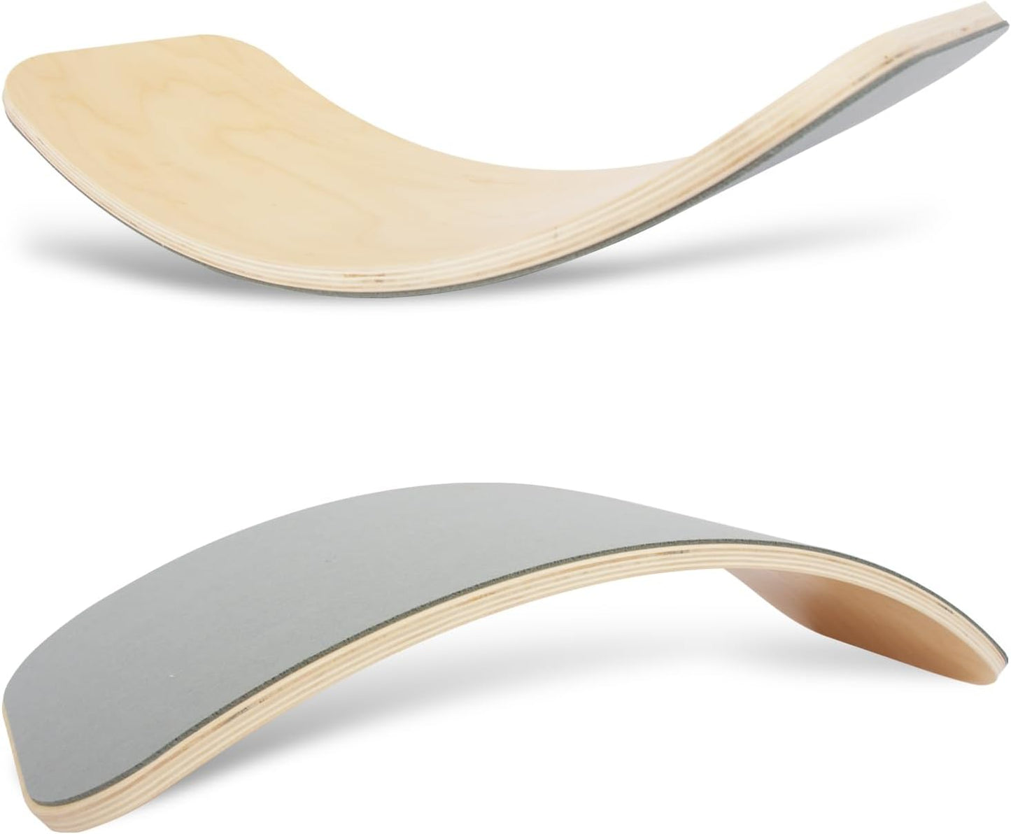 Wooden Wobble Balance Board - Fun Learning & Fitness