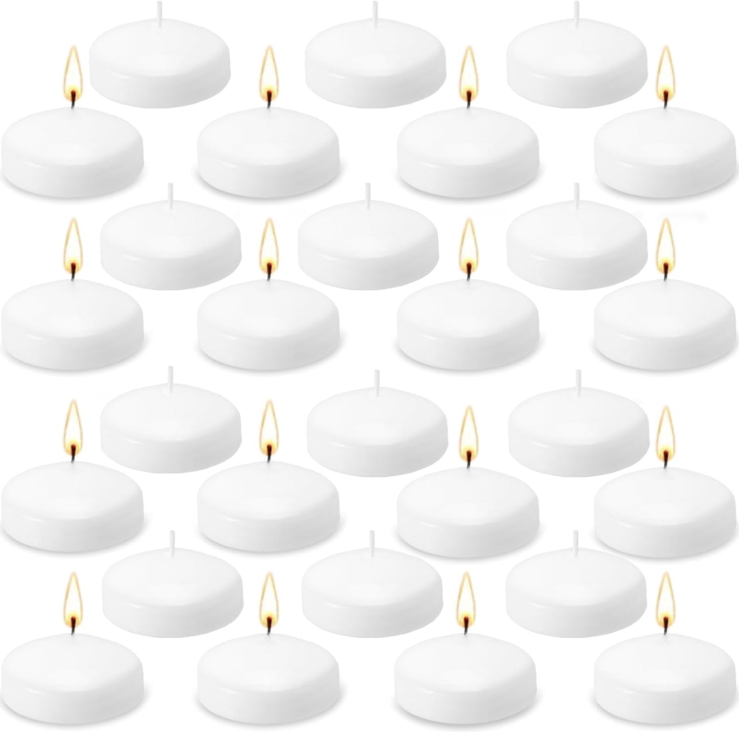 72 Floating Candles for Weddings and Home Decoration