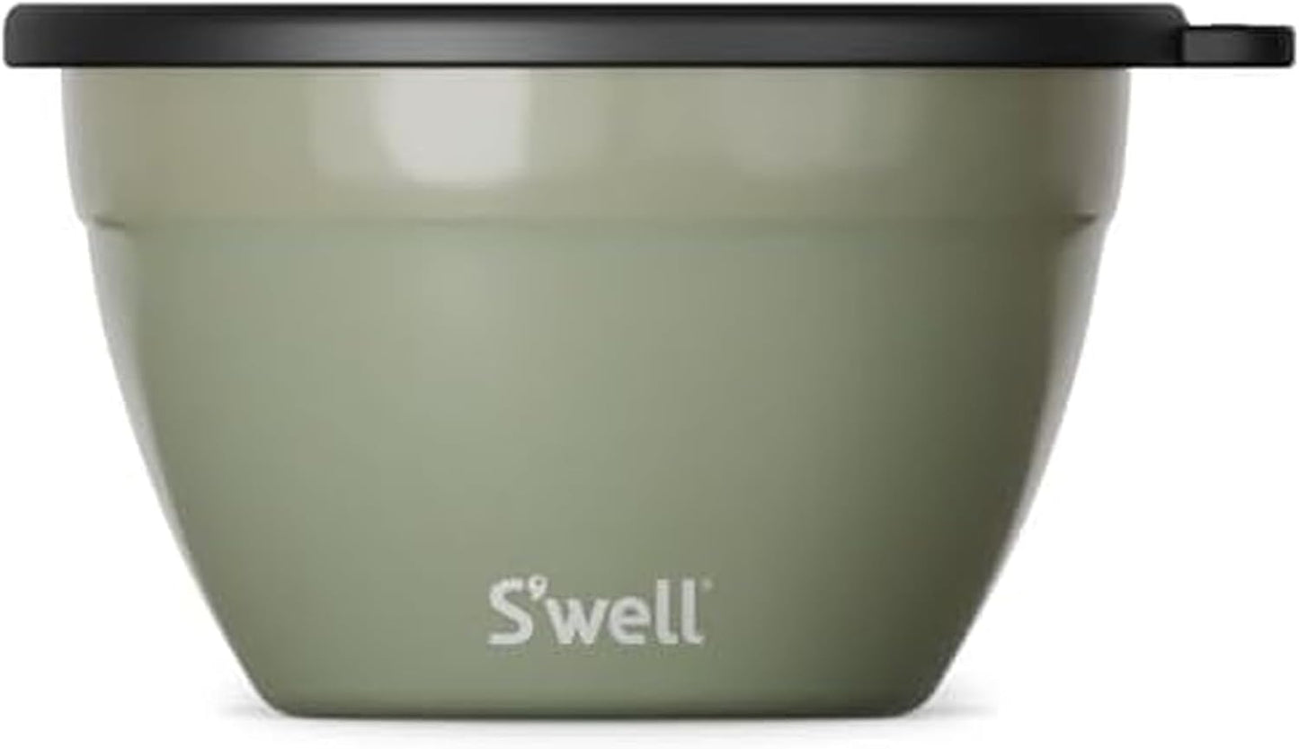 S'well Stainless Steel Salad Bowl Kit for Organized Meal Prep