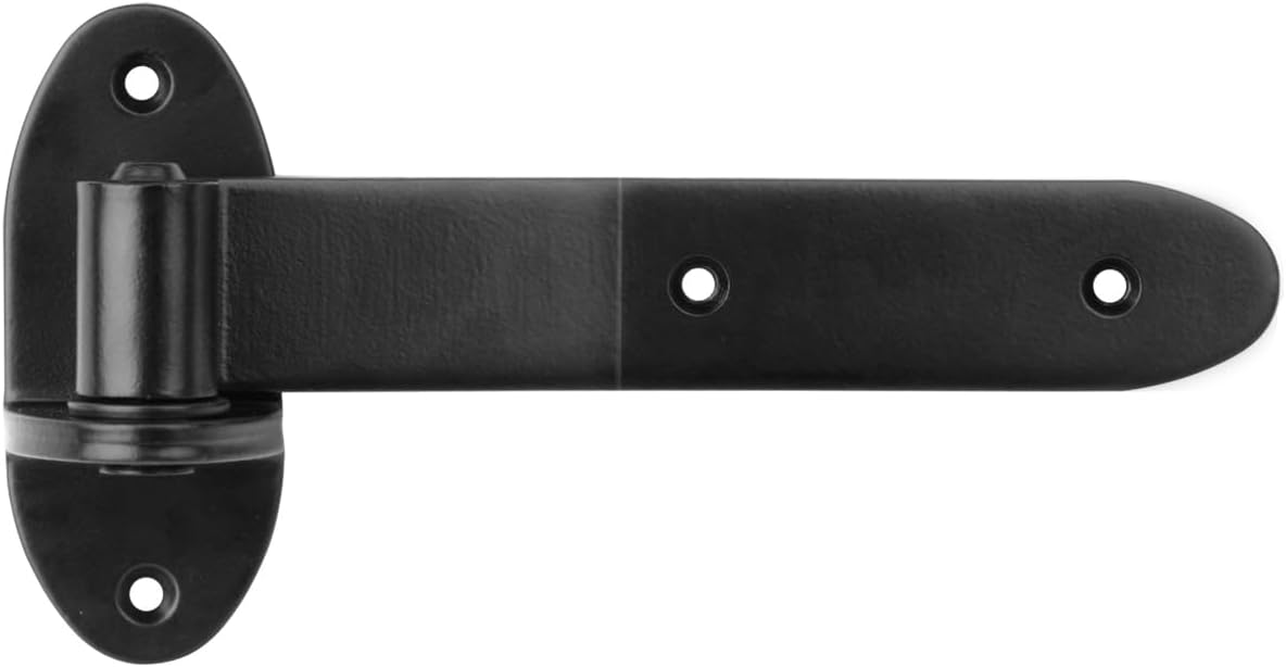 4 Pack 8-3/8 in Heavy Duty T Strap Gate Hinges for Barns