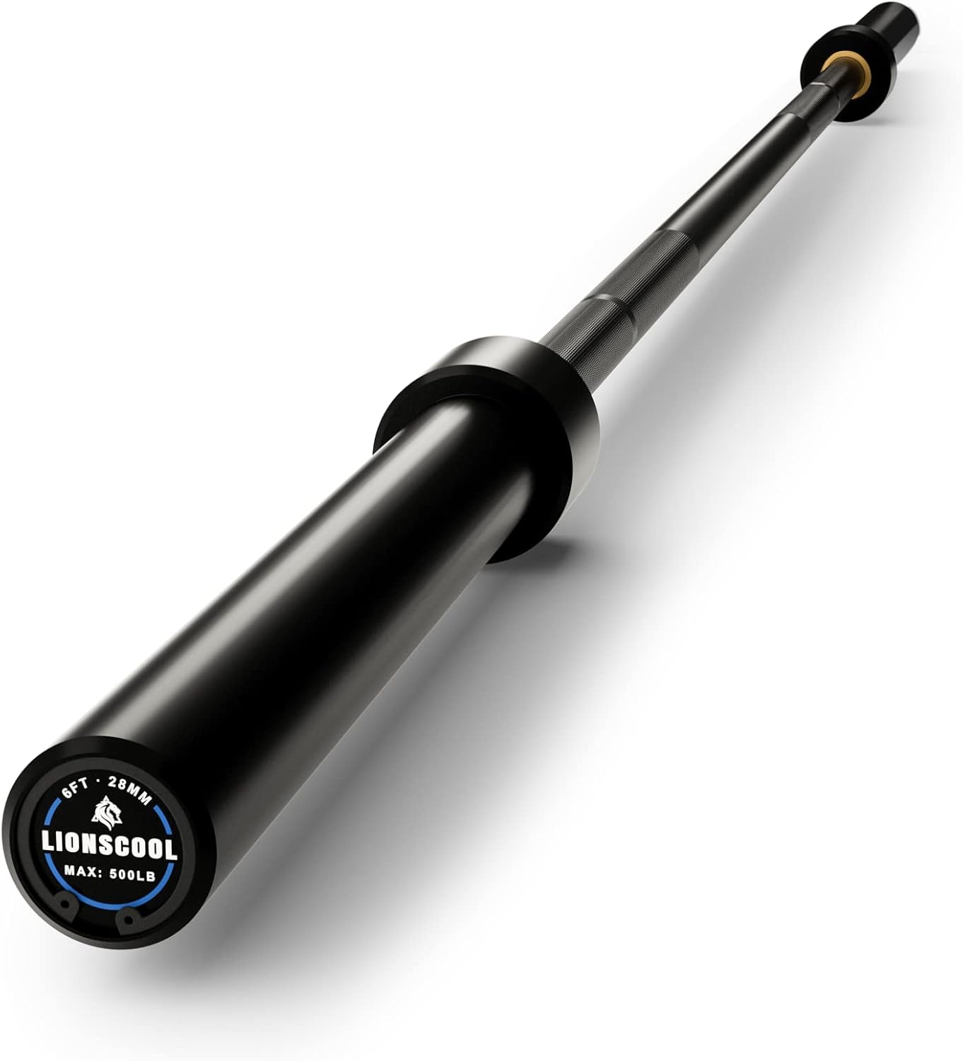 Premium 6ft Barbell for Strength Training and Weightlifting