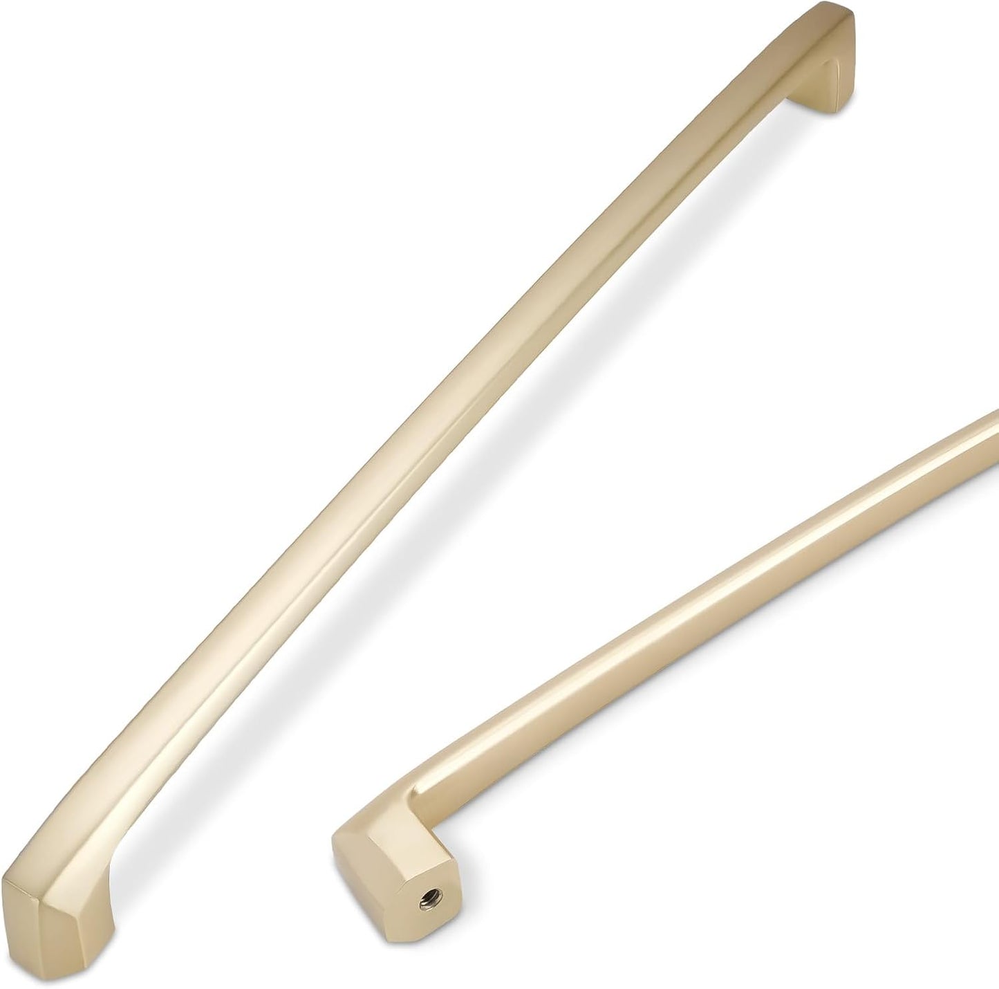 Brushed Brass Kitchen Cabinet Handles for Elegant Home Decor