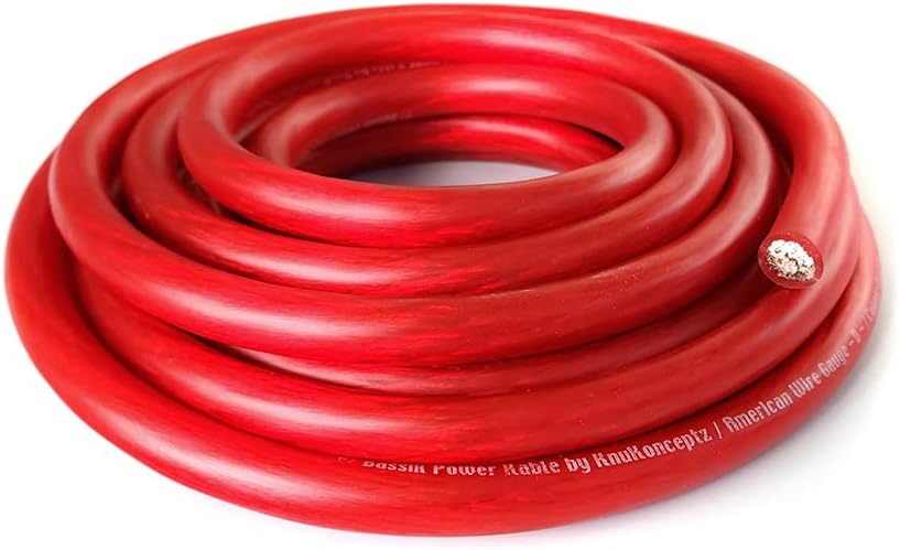 KnuKonceptz Bassik 1/0 Gauge AWG Automotive Battery Power Wire