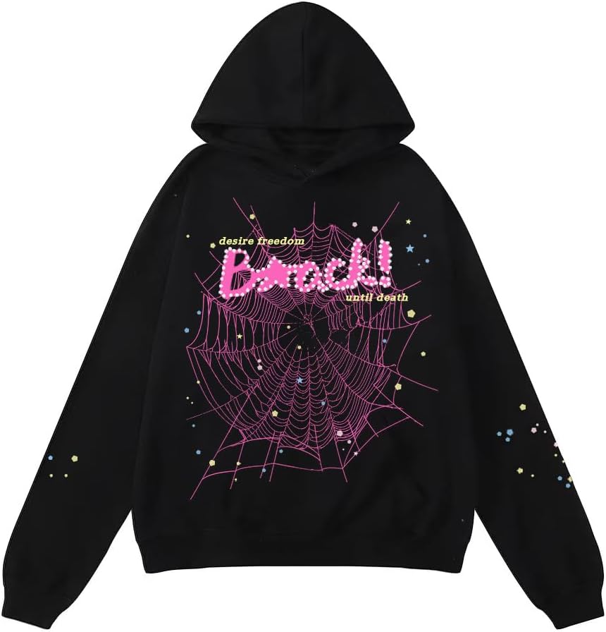 Y2K Spider Hoodies Set - Matching Couples' Style