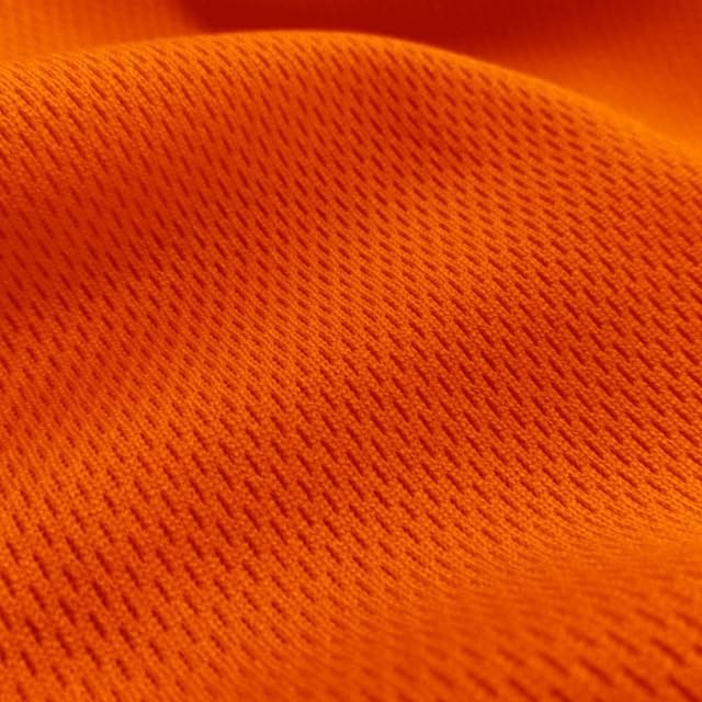 Pico Textiles 4 Yards Bolt Orange Polyester Dimple Mesh Fabric