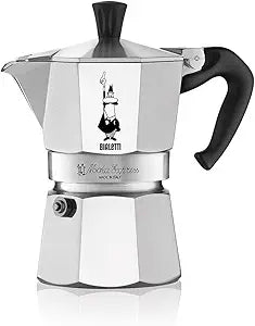 Bialetti Moka Express Stovetop Espresso Maker for Real Italian Coffee