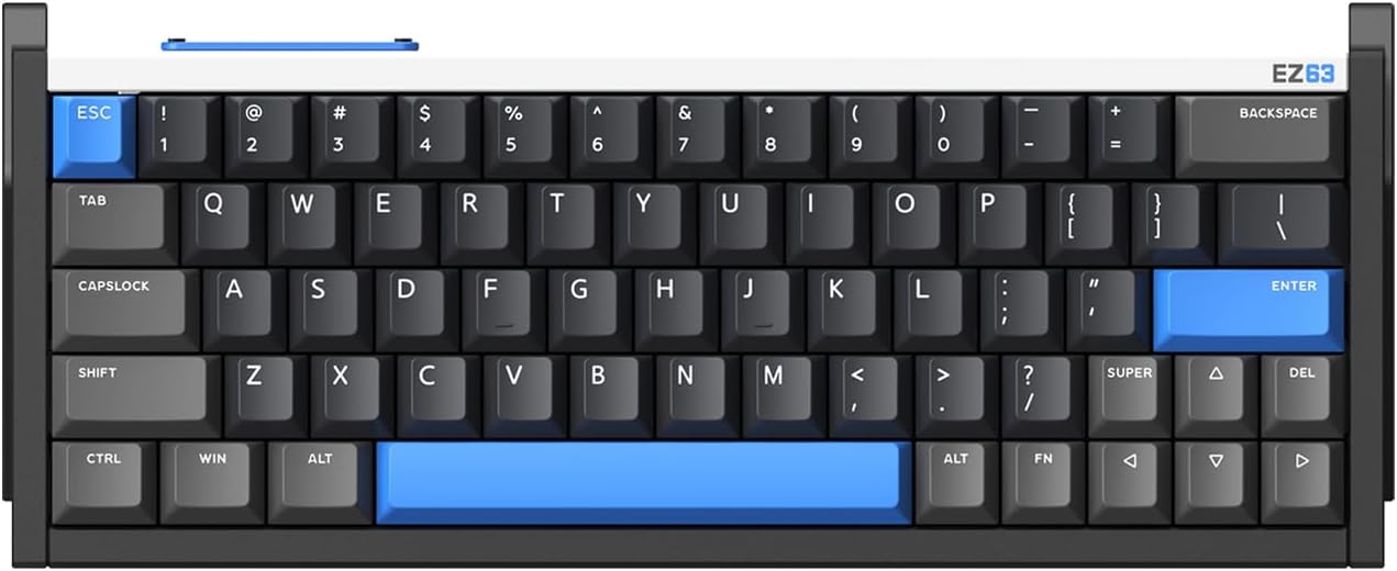 IQUNIX EZ63 Gaming Keyboard: 60% RGB Mechanical Marvel
