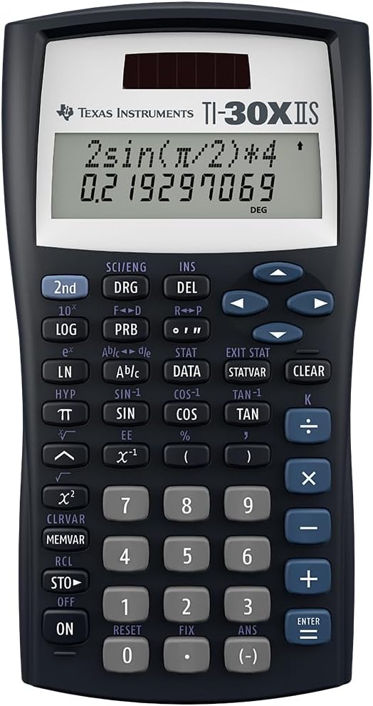 TI-30XIIS Scientific Calculator - Master Math with Style!