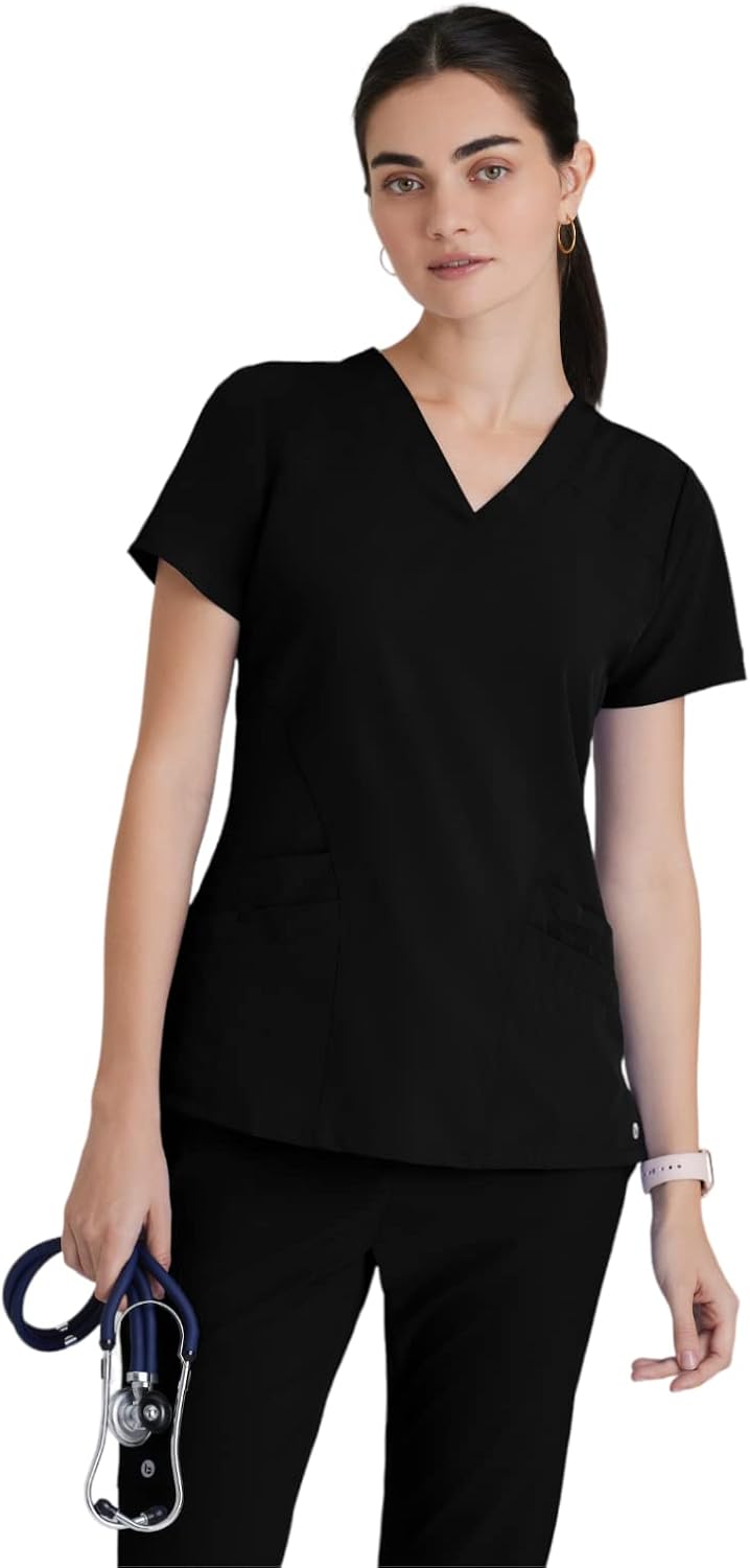 BARCO ONE Women's Pulse Scrub Top with 4-Way Stretch Design